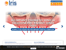 Tablet Screenshot of compagniairis.it